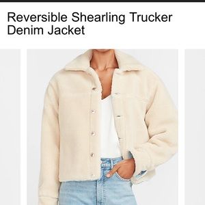 Reversable Jean jacket.
